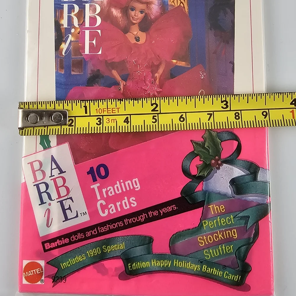 NWT Vintage 90's Barbie Trading Cards Lot of 4 10 packs Fashion Special Edition